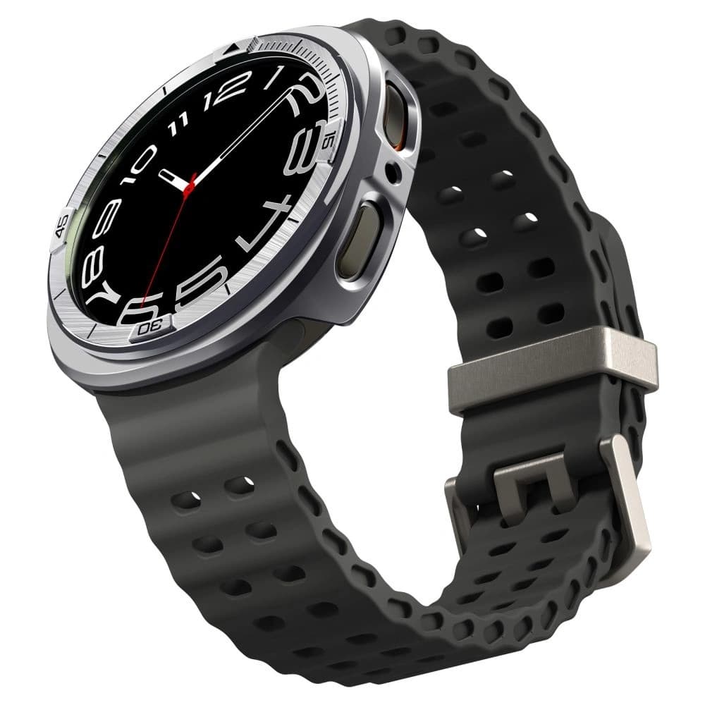 Spigen Bezel Tune Pro Pilot Samsung Galaxy Watch 8 44mm Ezüst - 10