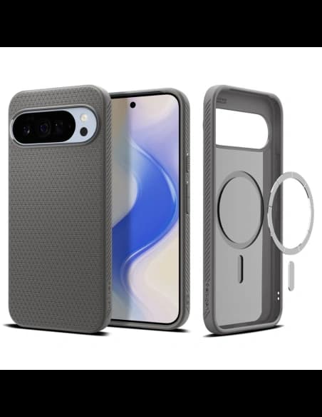 Spigen Liquid Air Mag MagSafe Google Pixel 10 Pro XL Marmor Grau