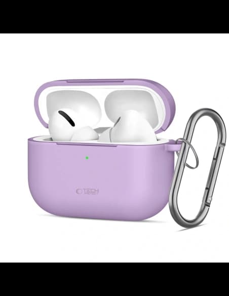 Tech-Protect Silicone Hook Apple AirPods Pro 3 Lavender
