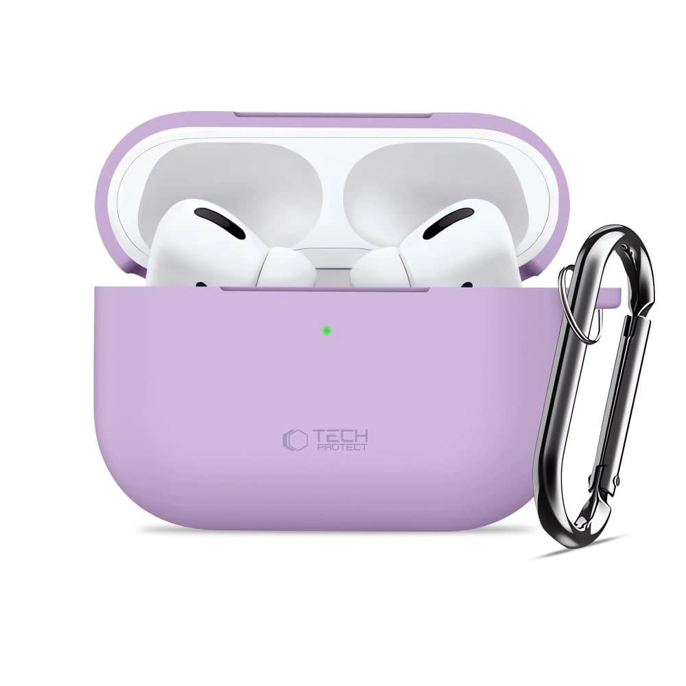 Tech-Protect Silicone Hook Apple AirPods Pro 3 Lavender - 3