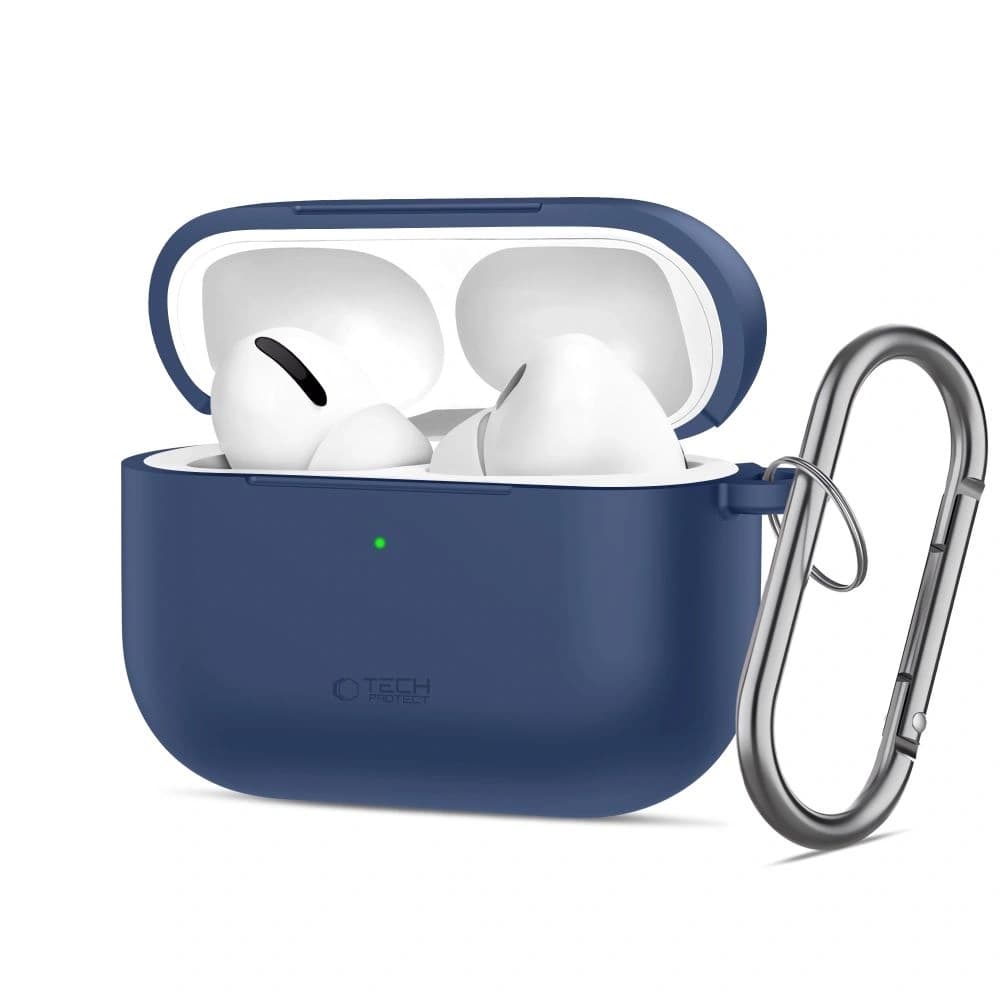 Tech-Protect Silicone Hook Apple AirPods Pro 3 Navy Blue - 1