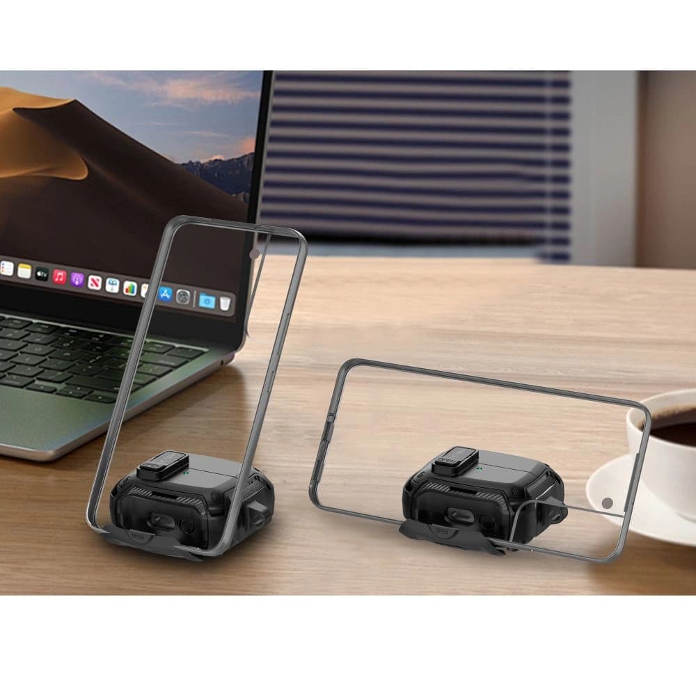 Tech-Protect Carbonox Magsafe Samsung Galaxy Buds 3 / 3 FE / 3 Pro Černá - 6