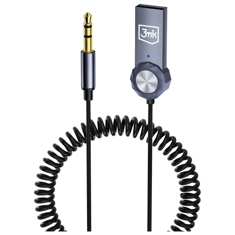 Adaptor audio Bluetooth 5.4 3MK cu microfon transmisor - 5