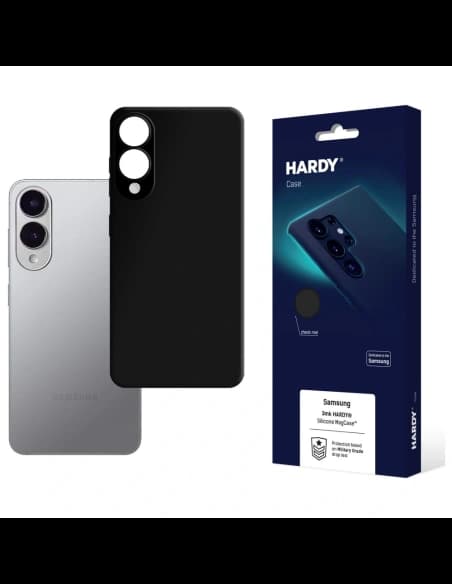 3MK HARDY Silicone MagCase Samsung Galaxy S25 Edge negru