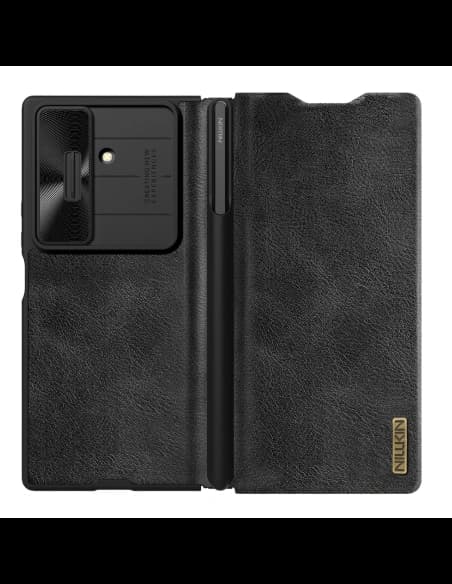 Nillkin Qin Pro pro Samsung Galaxy Z Fold 7 s místem pro S Pen černý