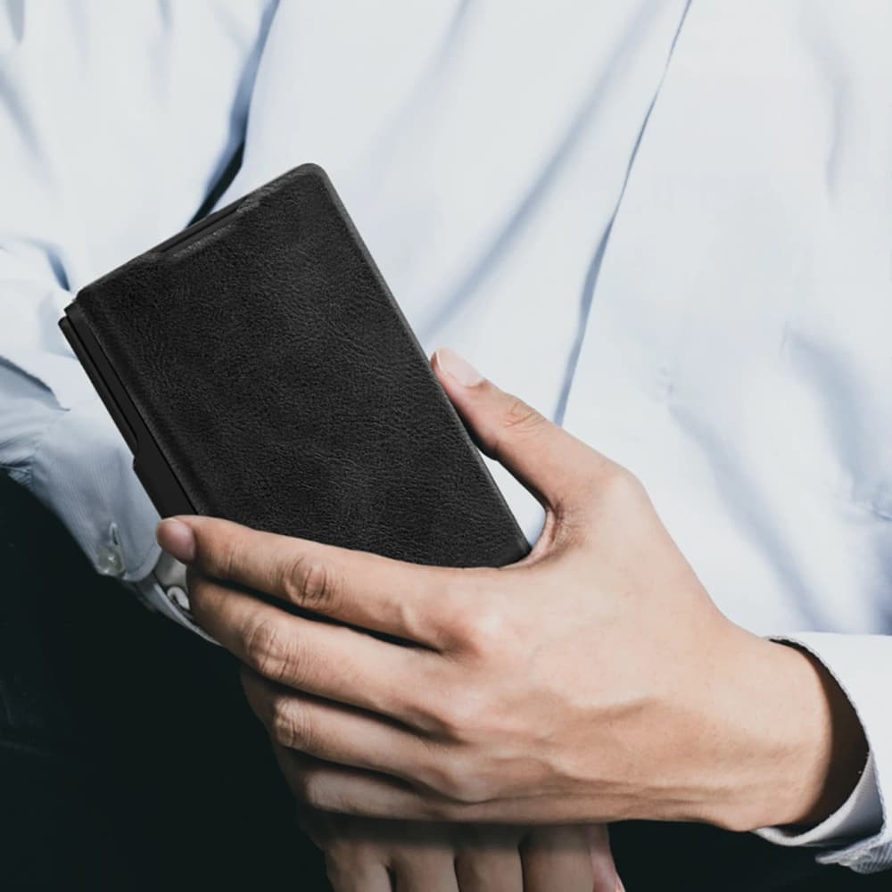 Nillkin Qin Pro für Samsung Galaxy Z Fold 7 mit Fach für den S Pen schwarz - 6