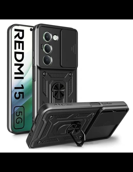 Tech-Protect CamShield Pro Xiaomi Redmi 15 4G / 5G Schwarz