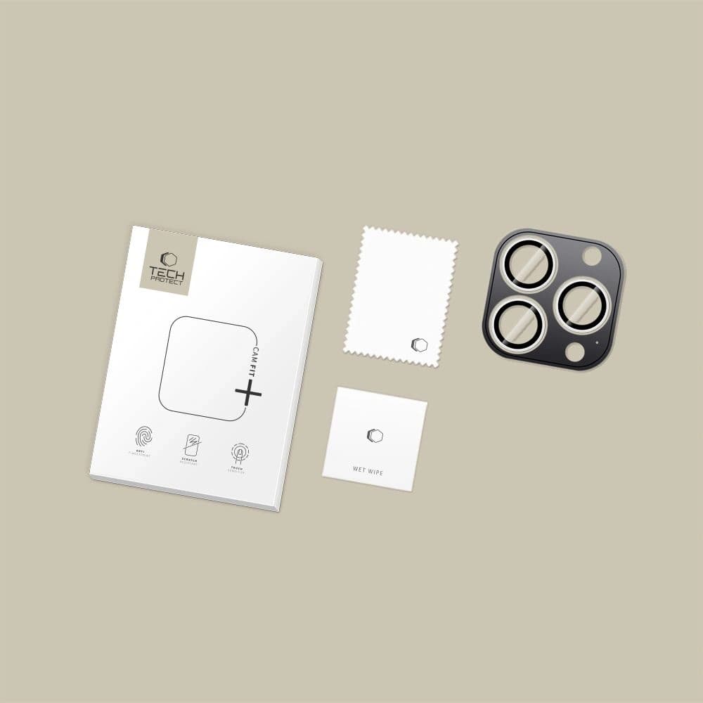 Tech-Protect Camring Fit+ Apple iPhone 14 Pro / 14 Pro Max / 15 Pro / 15 Pro Max / 16 Pro / 16 Pro Max / 17 Pro / 17 Pro Max Argintiu - 4