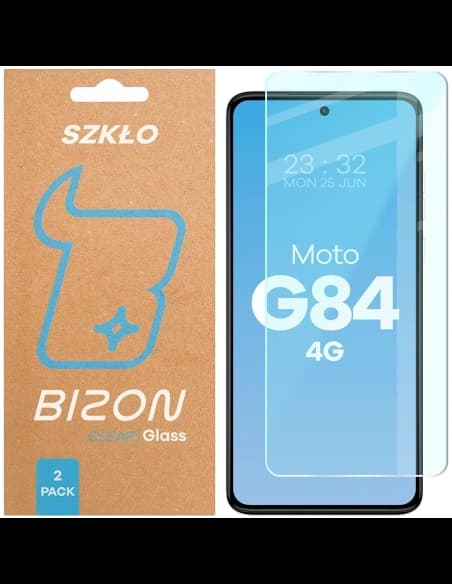 Bizon Glass Clear Duo Motorola Moto G84 5G [2 CSOMAG]