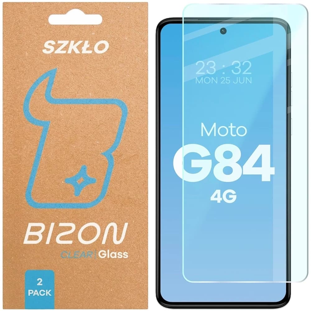 Bizon Glass Clear Duo Motorola Moto G84 5G [2 CSOMAG] - 1