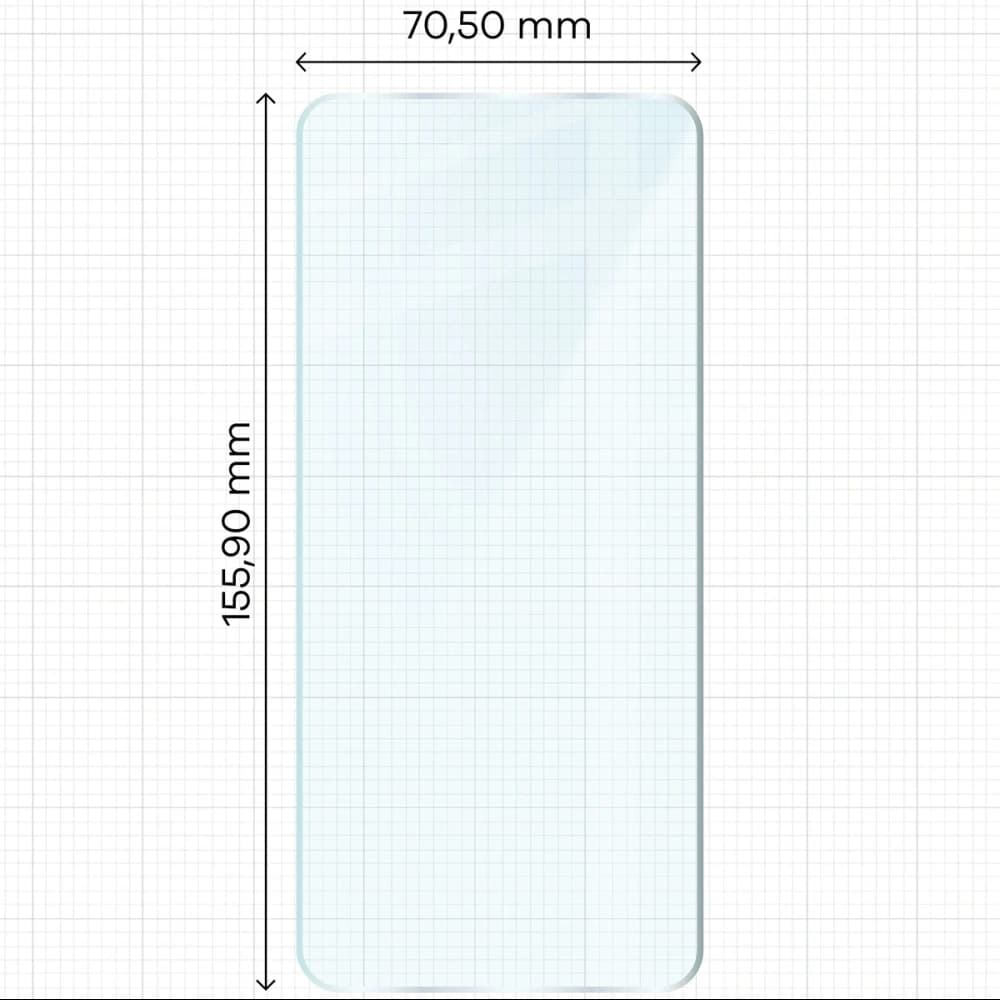 Bizon Glass Clear Duo Xiaomi Redmi Note 13 4G [2 PACK] - 2