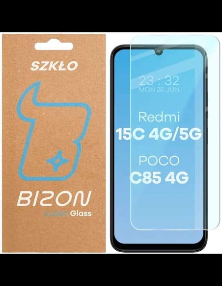 Bizon Glas Klar 2 Xiaomi Redmi 15C 4G / 5G / POCO C85 4G 173mm
