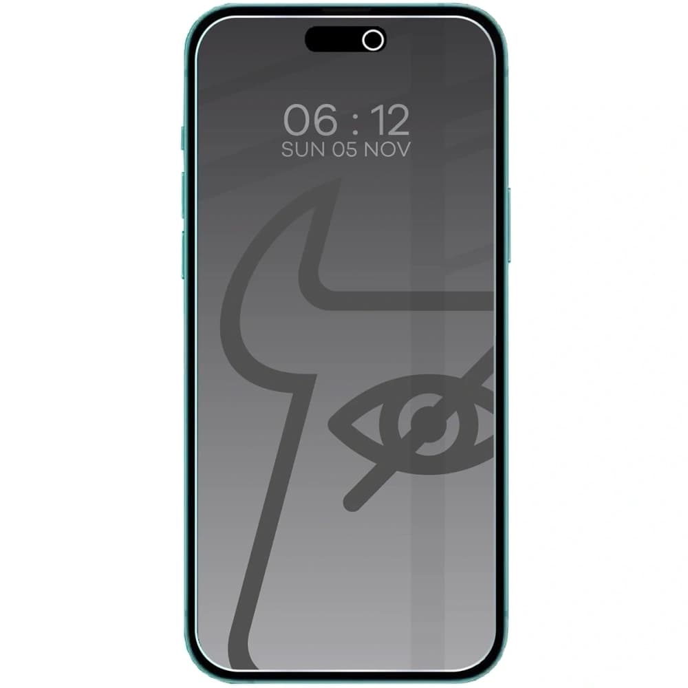 Bizon Glass Clear Shadow Apple iPhone 15 / 15 Pro / 16 tónovaný [2 BALENÍ] - 3