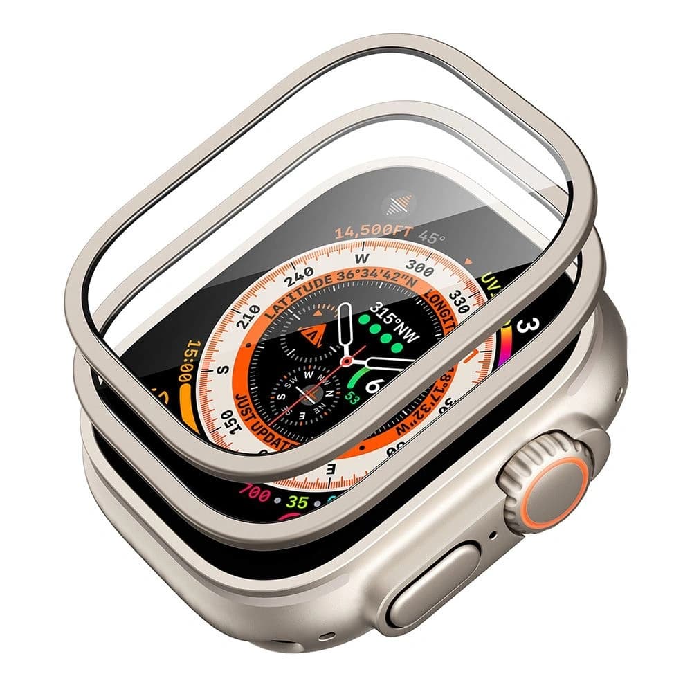 ESR Armorite Gehärtetes Glas Apple Watch Ultra 1 / 2 / 3 49mm Titan [2 PACK] - 2