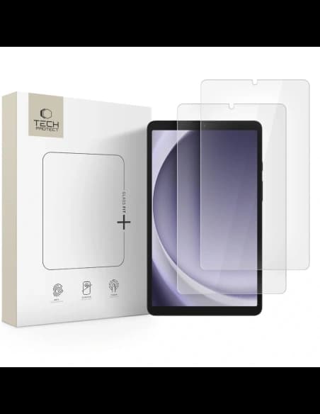 Tech-Protect Glass Fit+ Samsung Galaxy Tab A9 / A11 8.7 X110 / X115 / X133 / X135 Átlátszó [2 CSOMAG]