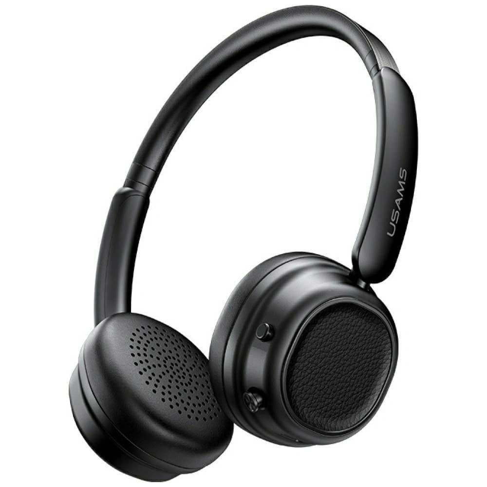 USAMS SR01 Wireless Over-Ear Headphones Bluetooth 5.3 ANC Black - 1