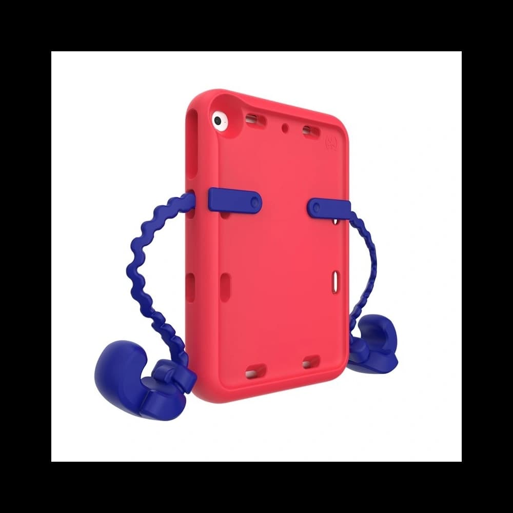 Etui Speck Case-E Apple iPad mini 7.9 2015/2019 (generatia a 4-a si a 5-a) cu suport flexibil Sandia Red/Brilliant Blue - 3