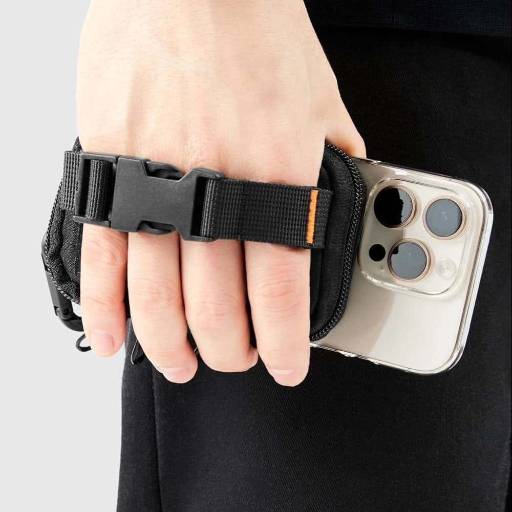 Spigen Snap Zip MagSafe Tok Fekete - 3