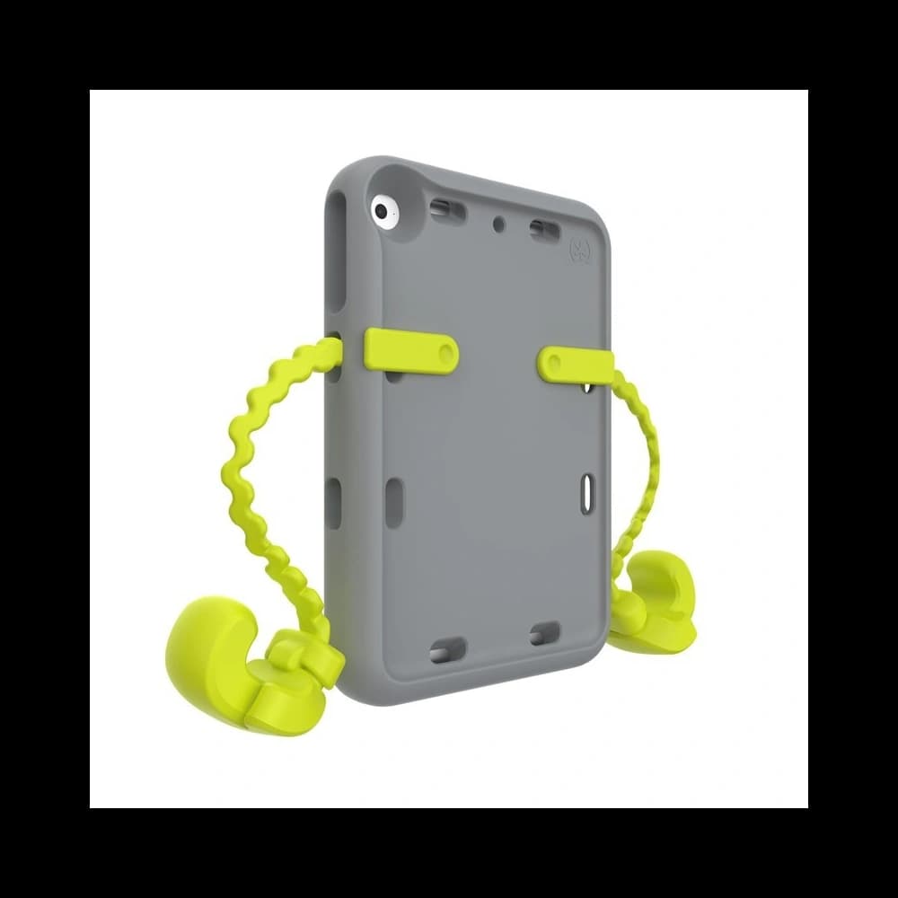 Speck Apple Tasche Case-E iPad mini 7.9 2015/2019 (4. und 5. Generation) mit flexiblem Ständer Rhino Grau/Zitrusgelb - 3