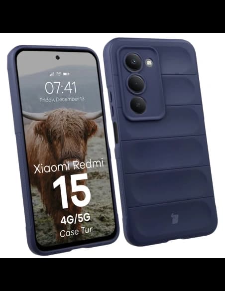 Bizon Case Tur Xiaomi Redmi 15 4G / 5G marineblau
