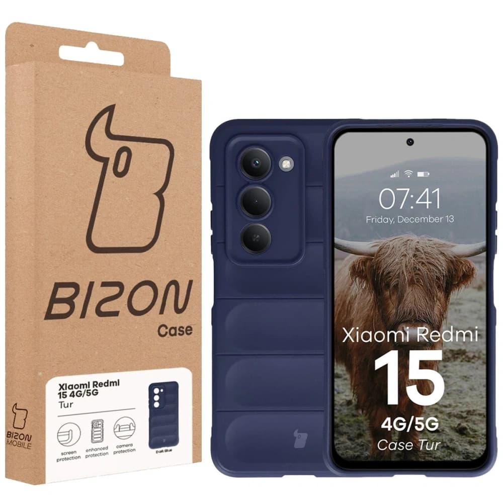 Bizon Case Tur Xiaomi Redmi 15 4G / 5G navy blue - 8