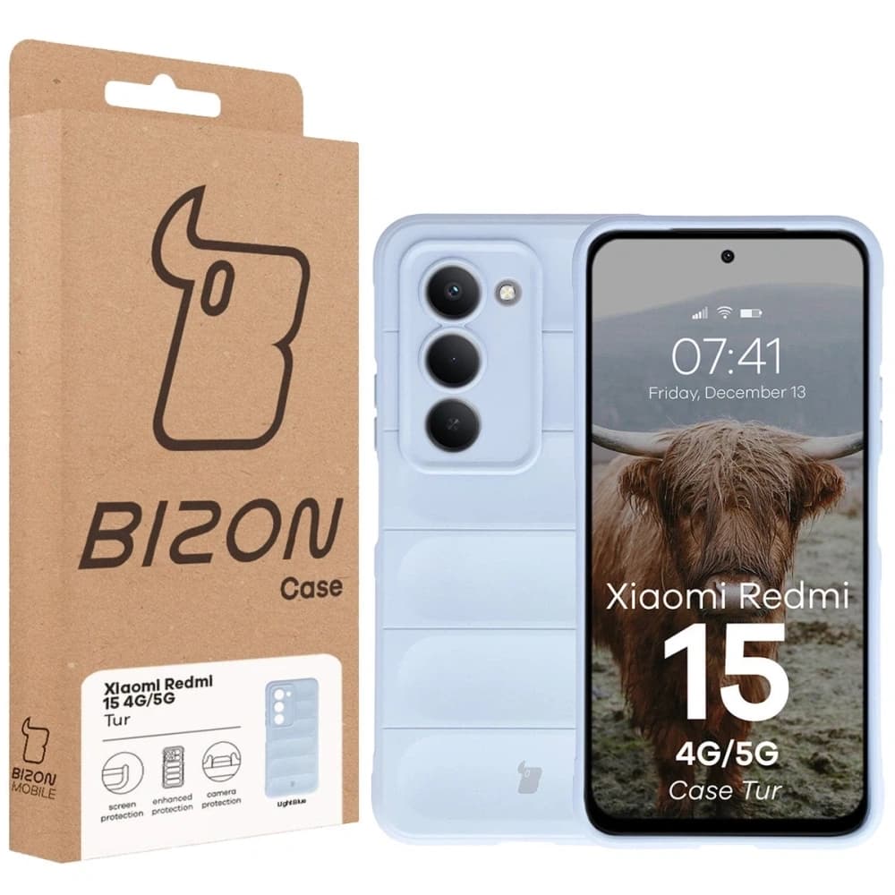Bizon Case Tur Xiaomi Redmi 15 4G / 5G light blue - 8