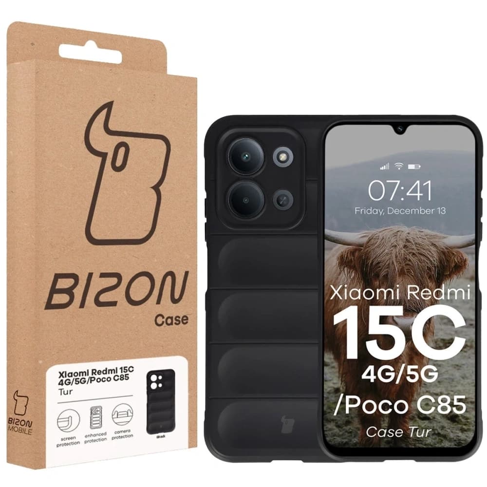 Bizon Case Tur Xiaomi Redmi 15C 4G / 5G / POCO C85 4G 173mm black - 8