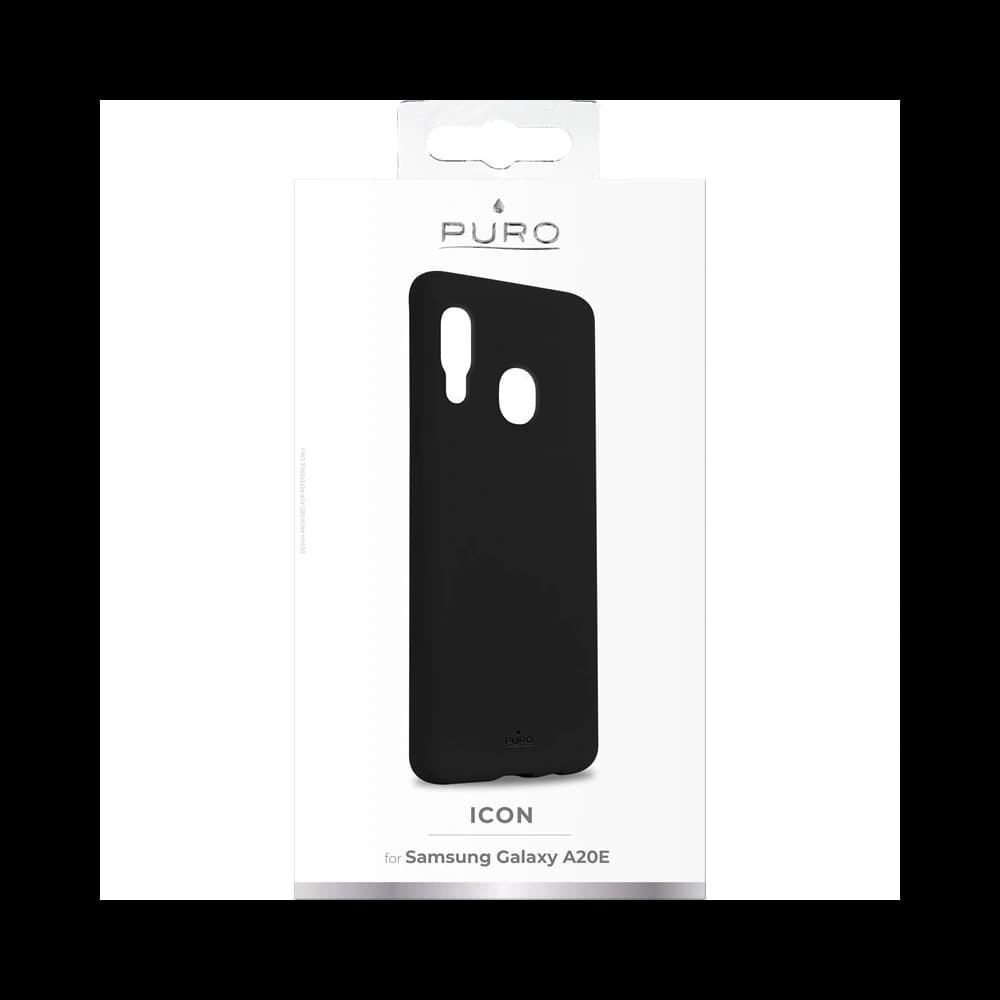 Etui PURO ICON Cover Etui Samsung Galaxy A20e (černá) - 2