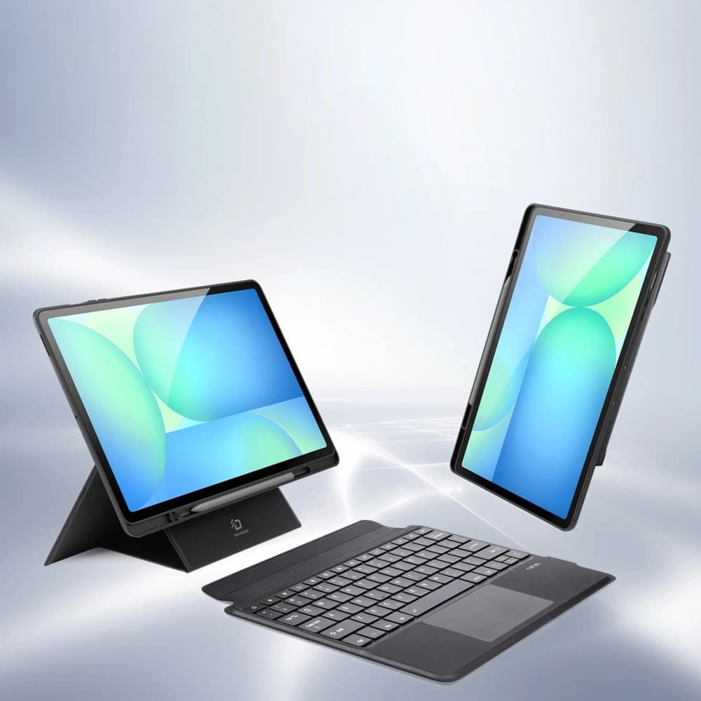 Dux Ducis DK-Serie Samsung Tab S10 FE+ Plus mit hervorgehobenem Schwarz - 3