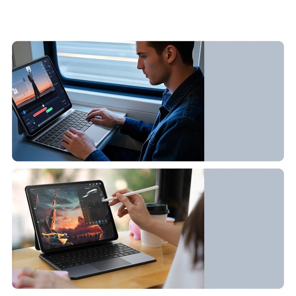 Dux Ducis MK-Serie Apple iPad Pro 13" 2024 schwarz - 7