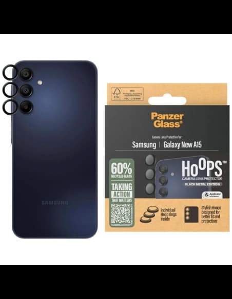 PanzerGlass Hoops Lencsvédő Samsung Galaxy A16 / A16 5G fekete