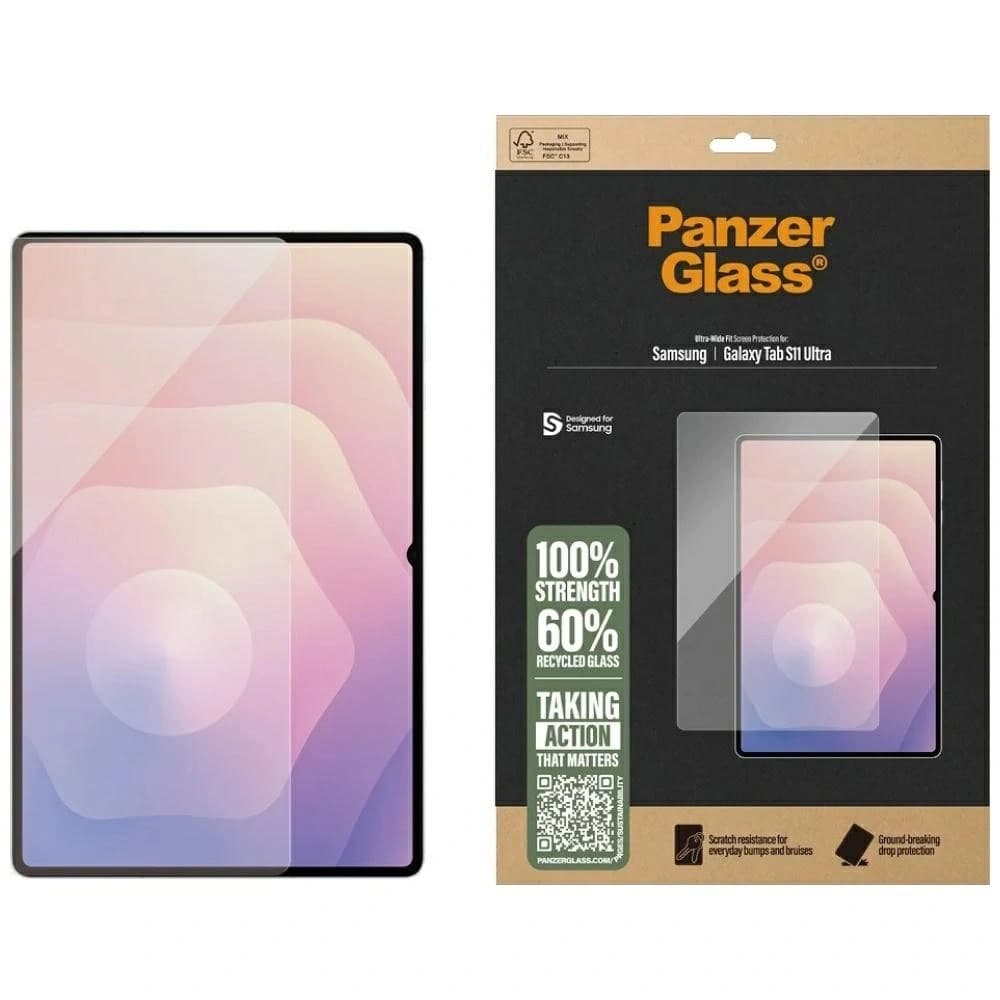 PanzerGlass Ultra-Wide Fit pentru Samsung Galaxy Tab S11 Ultra - 1