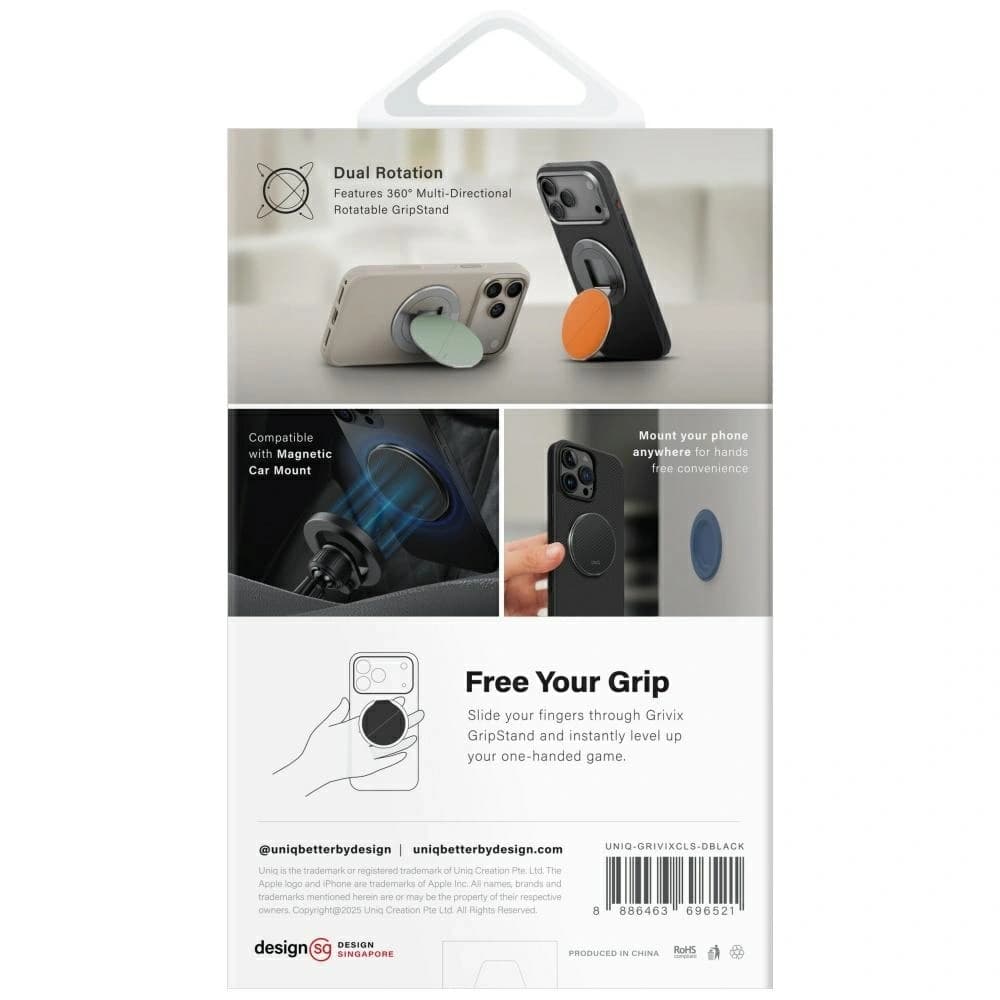 UNIQ Grivix Classic 360 Suport și Mâner argilă - 5