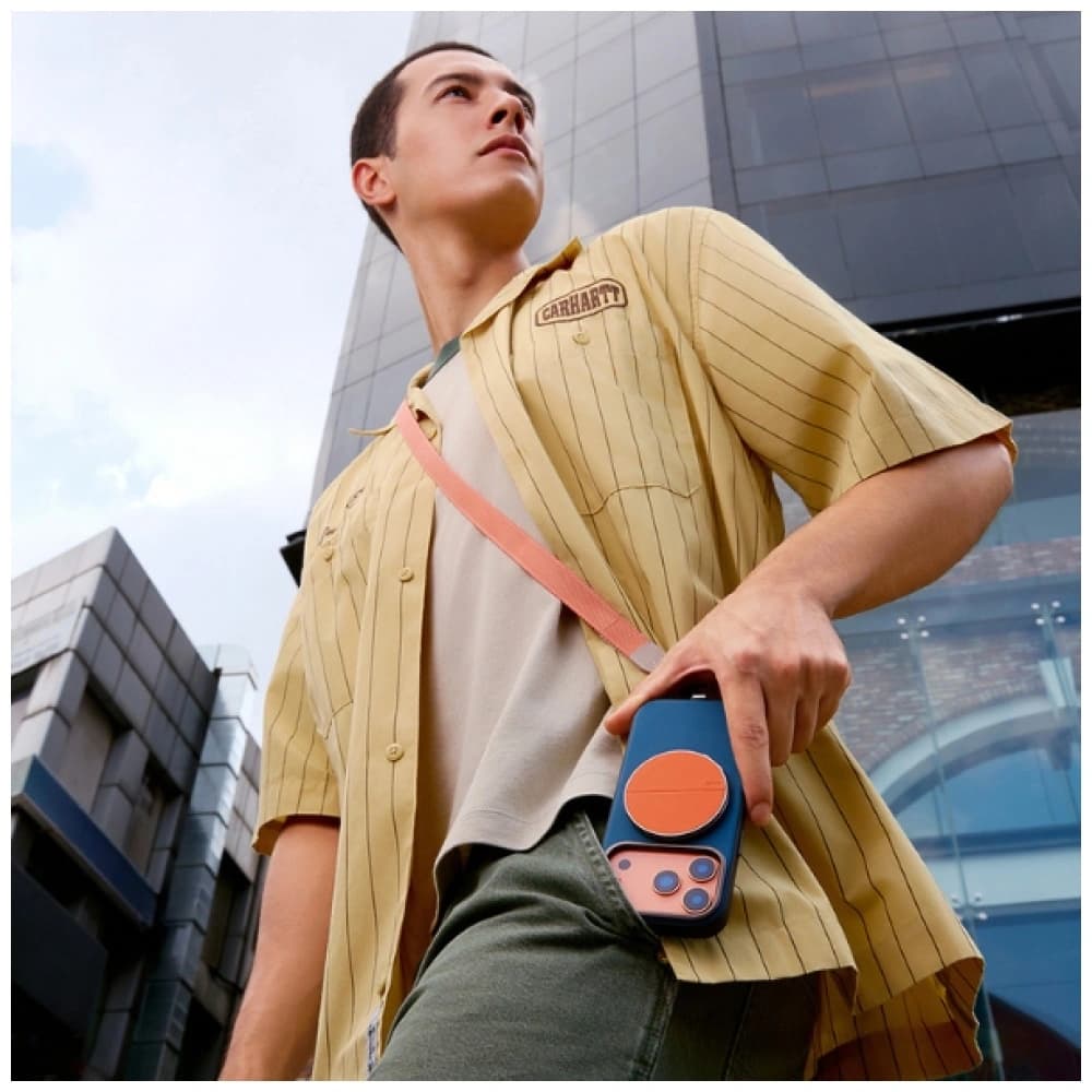 UNIQ Grivix Classic 360 Suport și Mâner portocaliu - 2