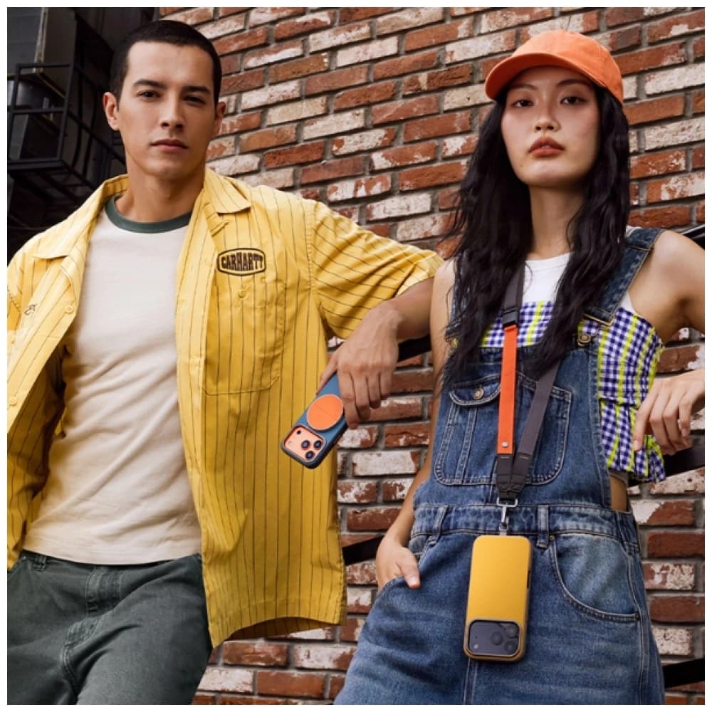 UNIQ Grivix Classic 360 Suport și Mâner portocaliu - 3