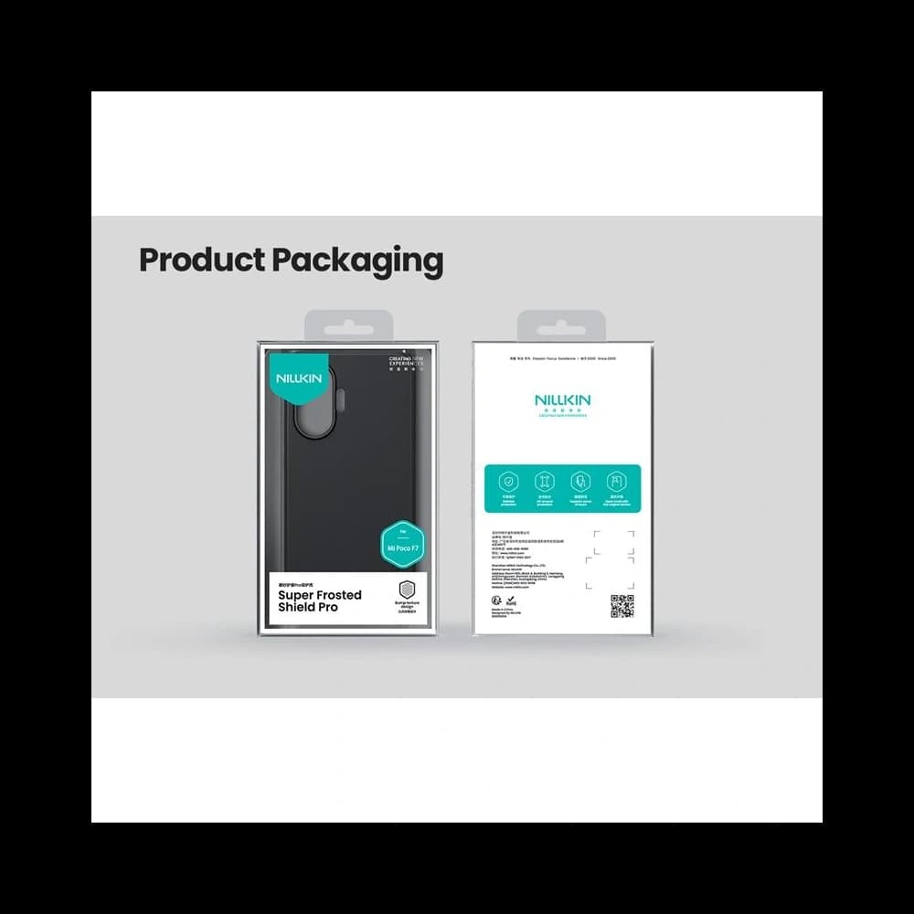 Nillkin Super Frosted Shield Pro Xiaomi Poco F7 černý - 7