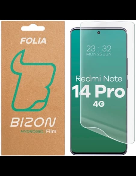 Bizon Glass Hydrogel Előlap Xiaomi Redmi Note 14 Pro 4G