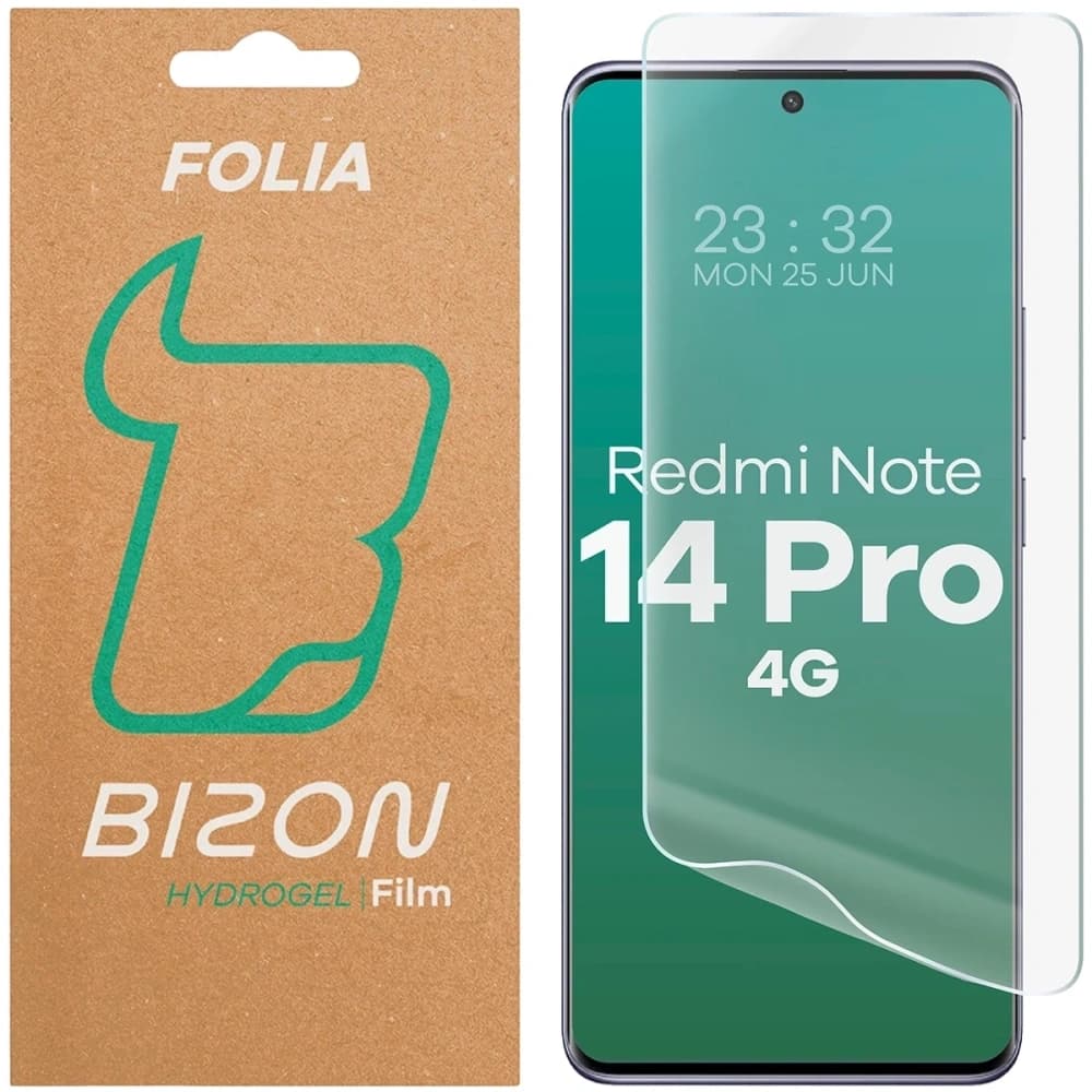 Bizon Glass Hydrogel Előlap Xiaomi Redmi Note 14 Pro 4G - 1