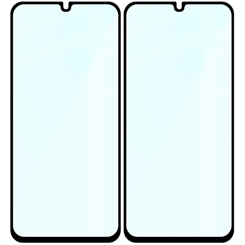Bizon Glass Edge Duo Samsung Galaxy A15 4G / 5G / A25 5G / M15 5G černý rám [2 BALENÍ] - 4