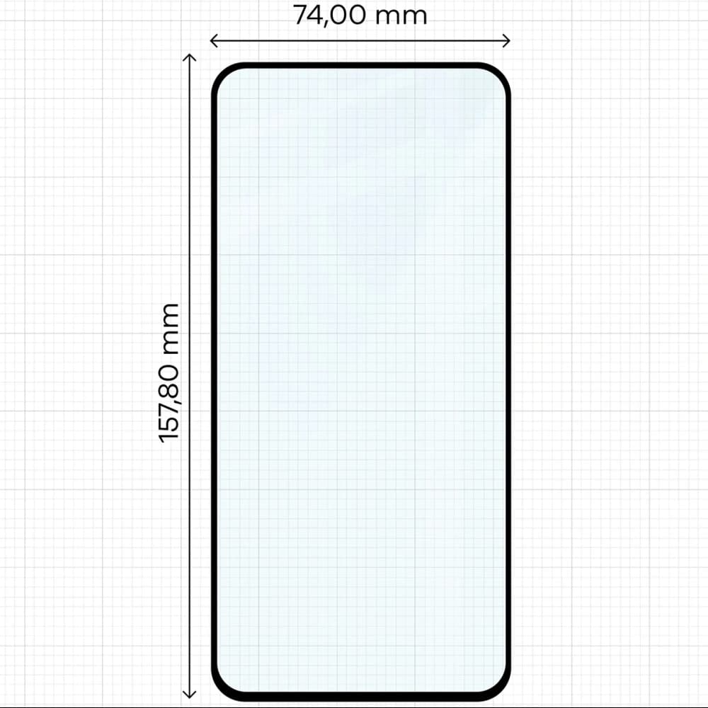 Bizon Glass Edge Duo Samsung Galaxy M35 5G / A35 5G / A55 5G fekete keret [2 CSOMAG] - 2
