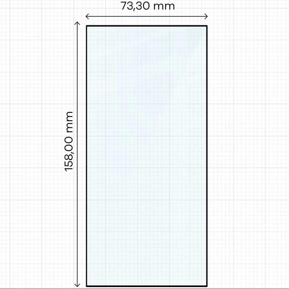 Bizon Glass Edge Duo Samsung Galaxy S24 Ultra cadru negru [2 PACHET] - 2