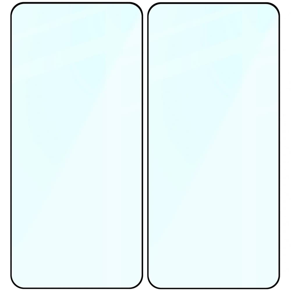 Bizon Glass Edge Duo Samsung Galaxy S25 / S24 black frame [2 PACK] - 4