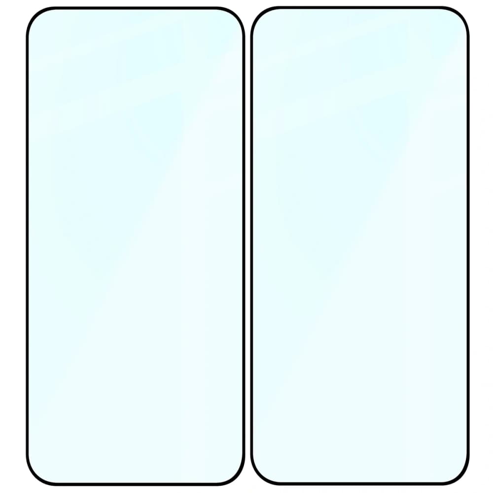 Bizon Glass Edge Duo Honor 400 schwarzer Rahmen [2 PACK] - 4