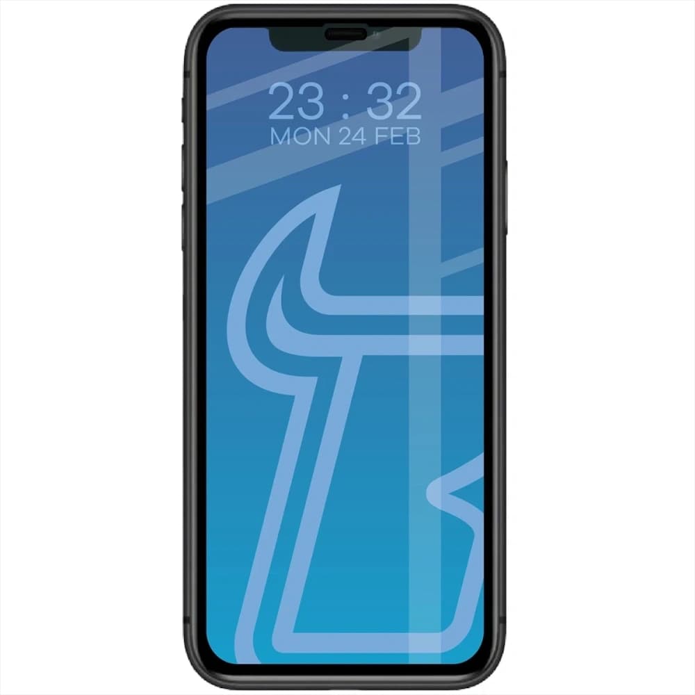 Bizon Glass Edge Duo Apple iPhone 11 / XR cadru negru [2 PACHET] - 3