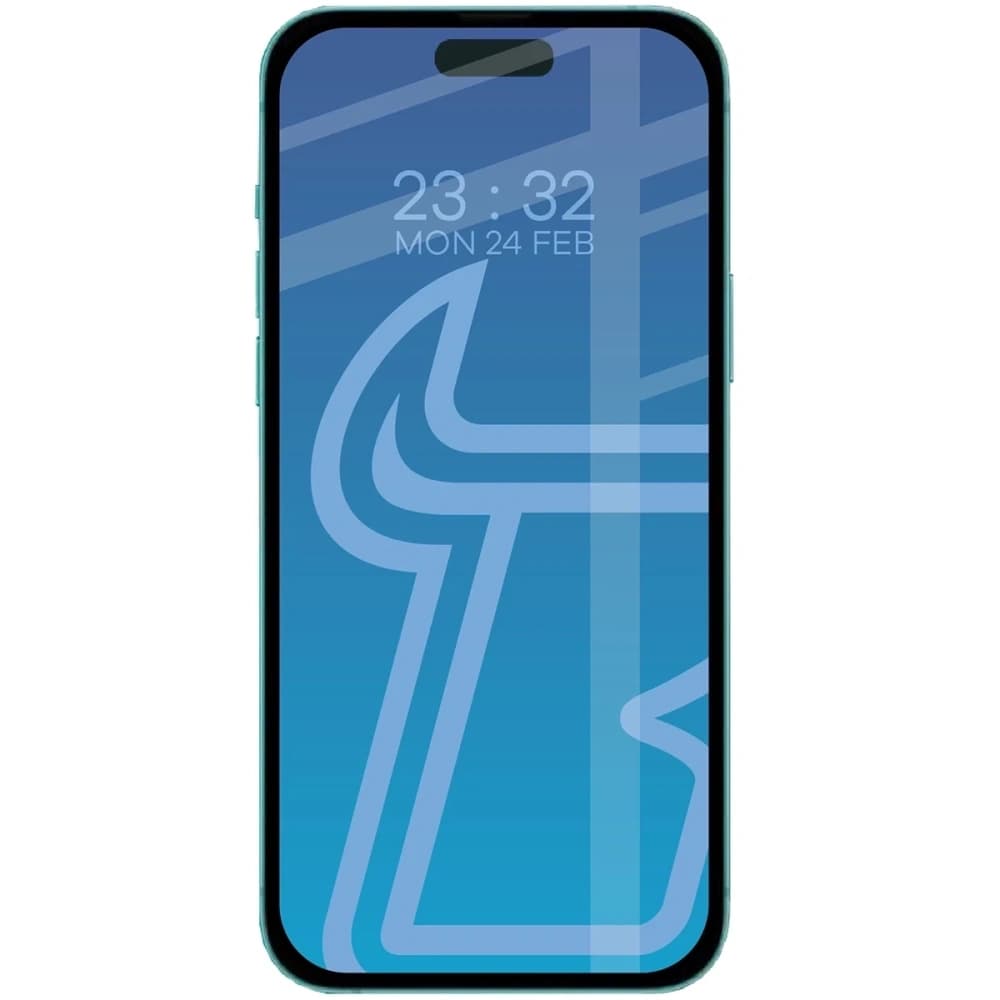 Bizon Glass Edge Duo Apple iPhone 15 / 16 cadru negru [2 PACHET] - 3