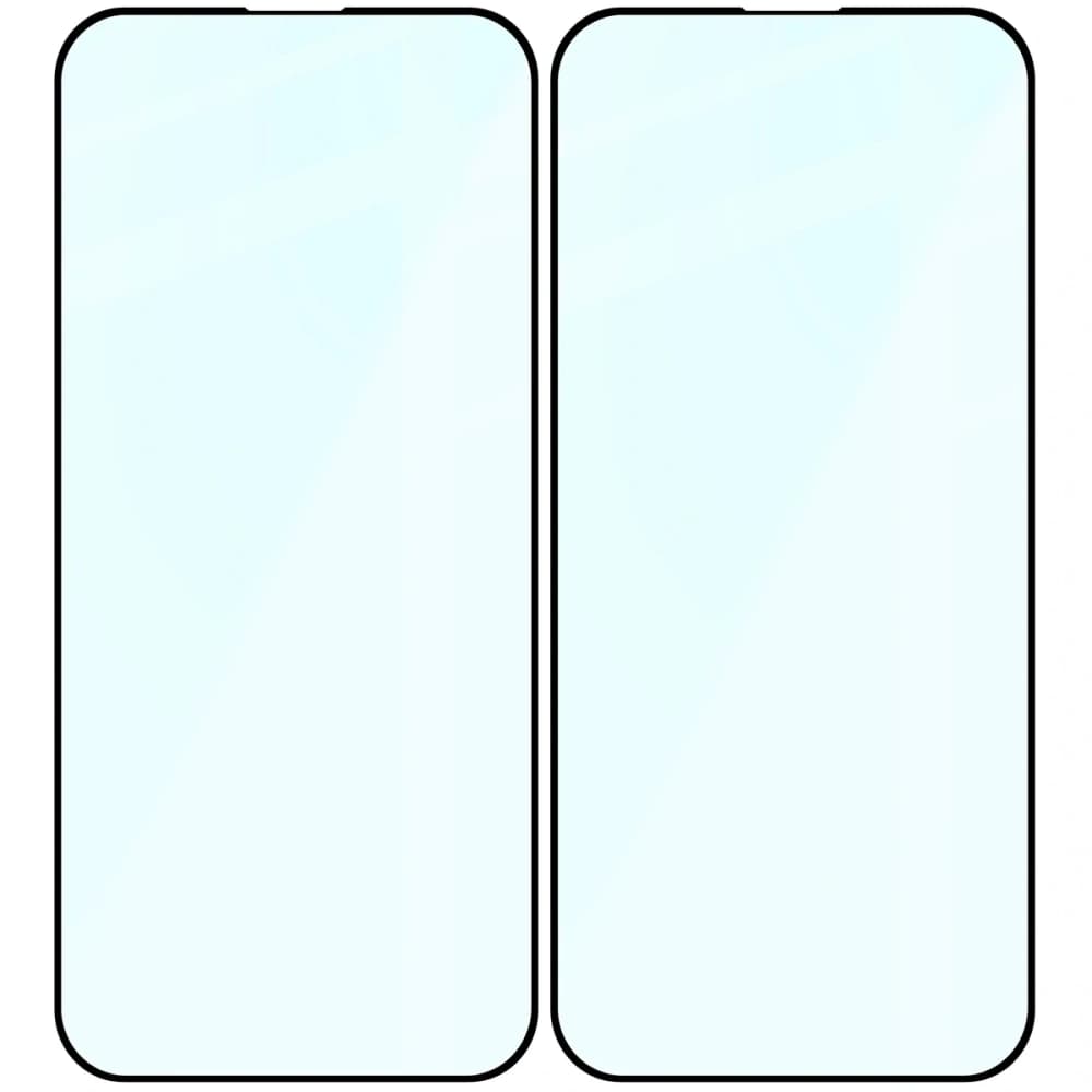 Bizon Glass Edge Duo Apple iPhone 15 Pro Max cadru negru [2 PACHET] - 4