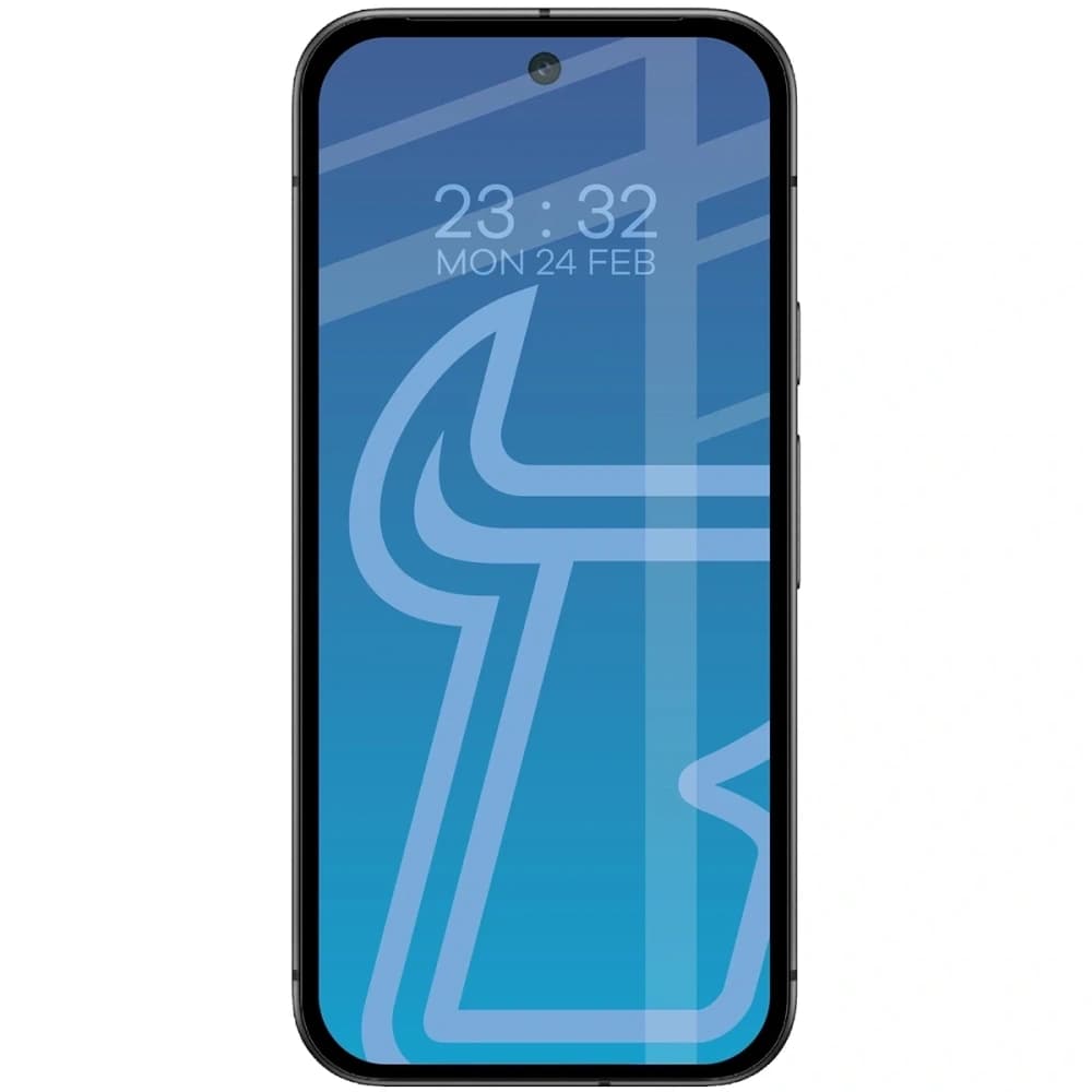 Szkło hartowane Bizon Glass Edge Duo do Google Pixel 10 / 10 Pro / 9 / 9 Pro czarna ramka [2 PACK] - 3