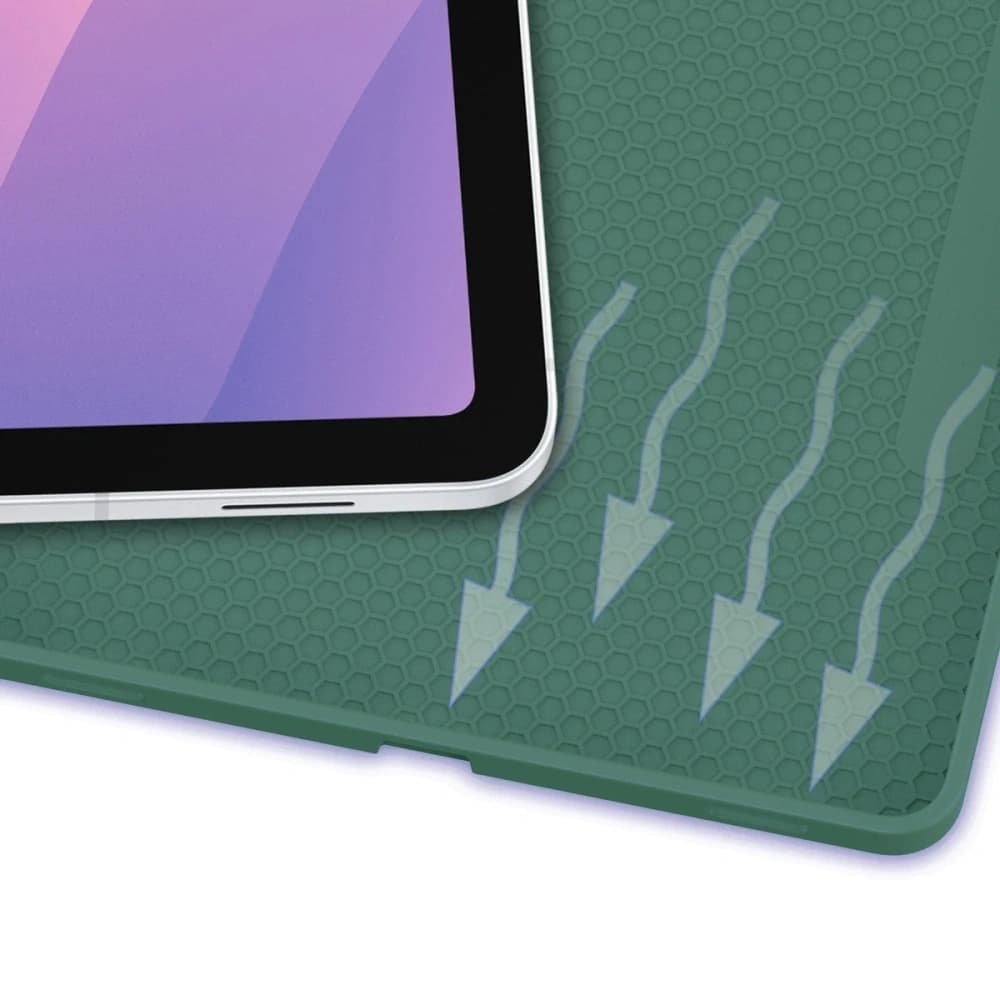 Bizon Case Tab Lizard Samsung Samsung Galaxy Tab S11 tmavě zelená - 4