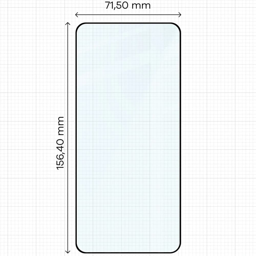 Bizon Glass Edge Duo Xiaomi 14T cadru negru [2 PACHET] - 2