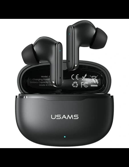 USAMS E05 Drahtlose In-Ear TWS Kopfhörer Bluetooth 6.0 Schwarz